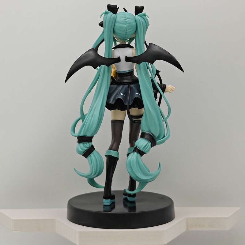 跨境美少女系列小恶魔初音手办小浣熊二次元黑暗天使桌面模型摆件|undefined