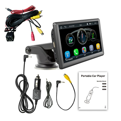 Cross-Border 7/9/ 10inch Eight-Core, Car display - x500a-7inch-8-light-camera