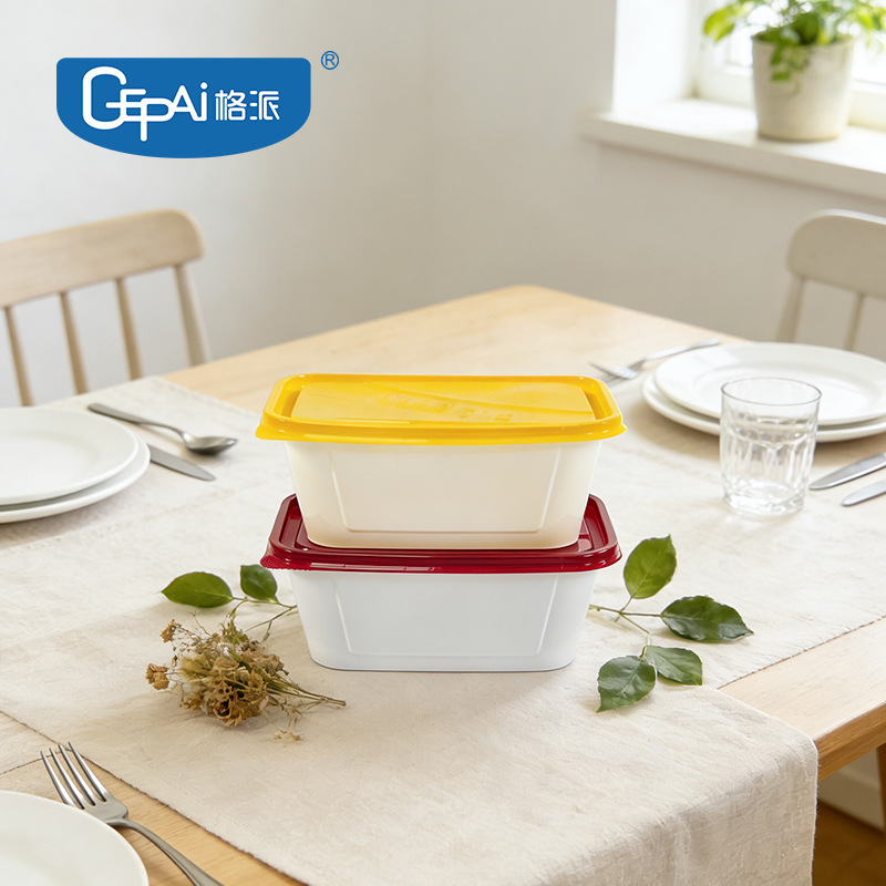Caja de almuerzo desechable caja cuadrada rectangular transparente de una sola rejilla climatizada refrigerada para llevar caja de comida rápida caja de almuerzo de embalaje en blister