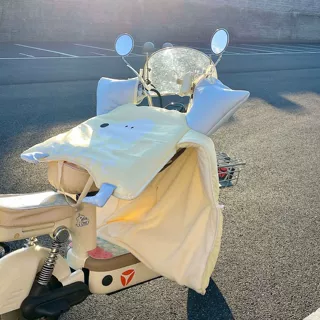 电动车挡风被冬季加绒加厚冬天防水摩托车高颜值防寒三轮车防风被