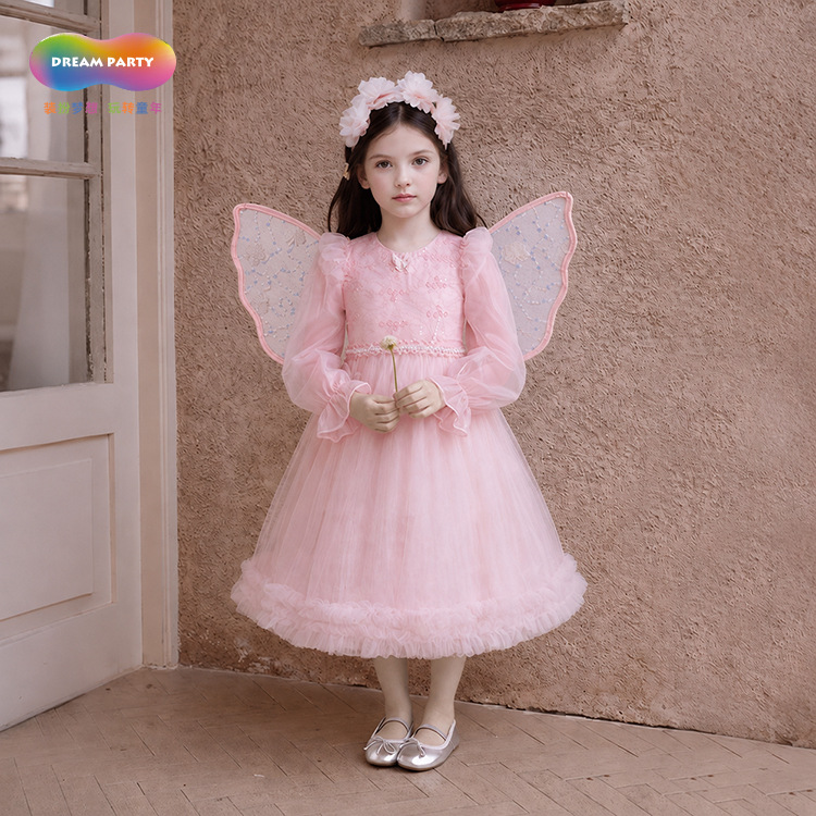 Chunhihua Fairy Princess dress Performance Clothes Little Fairy Children 's Dream Dream set netscreen Dream Dream Dream Elf Dream