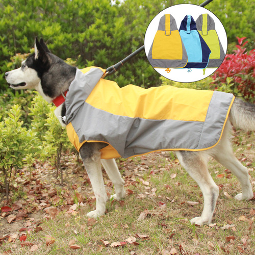 Pet it Casual Outdoor Dog Jacket Waterproof Universal Pet Raincoat Large Dog Golden Retriever Amazon Dog Clothes