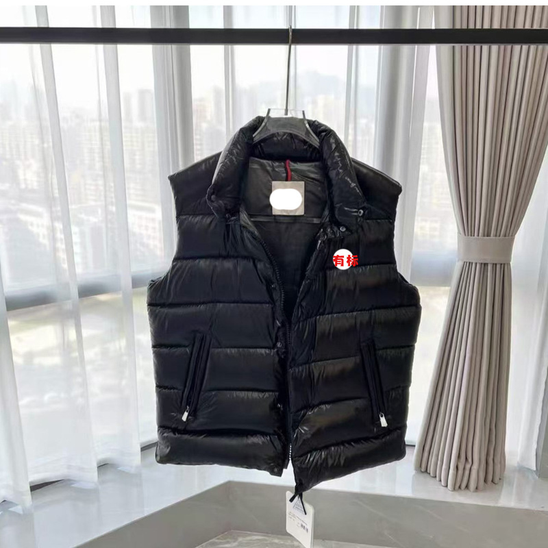 Foreign Trade Wholesale Spring and Autumn Hooded Shiny Vest Cotton Jacket Couple Style Versatile Warm Casual Outerwear Jacket Foreign Trade Wholesale Spring and Autumn Hooded Shiny Vest Cotton Jacket Couple Style Versatile Warm Casual Outerwear Jacket