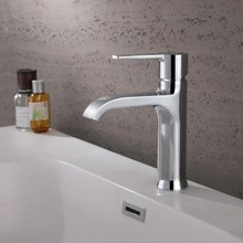 锌合金面盆水龙头冷热铬手柄浴室水槽水龙头