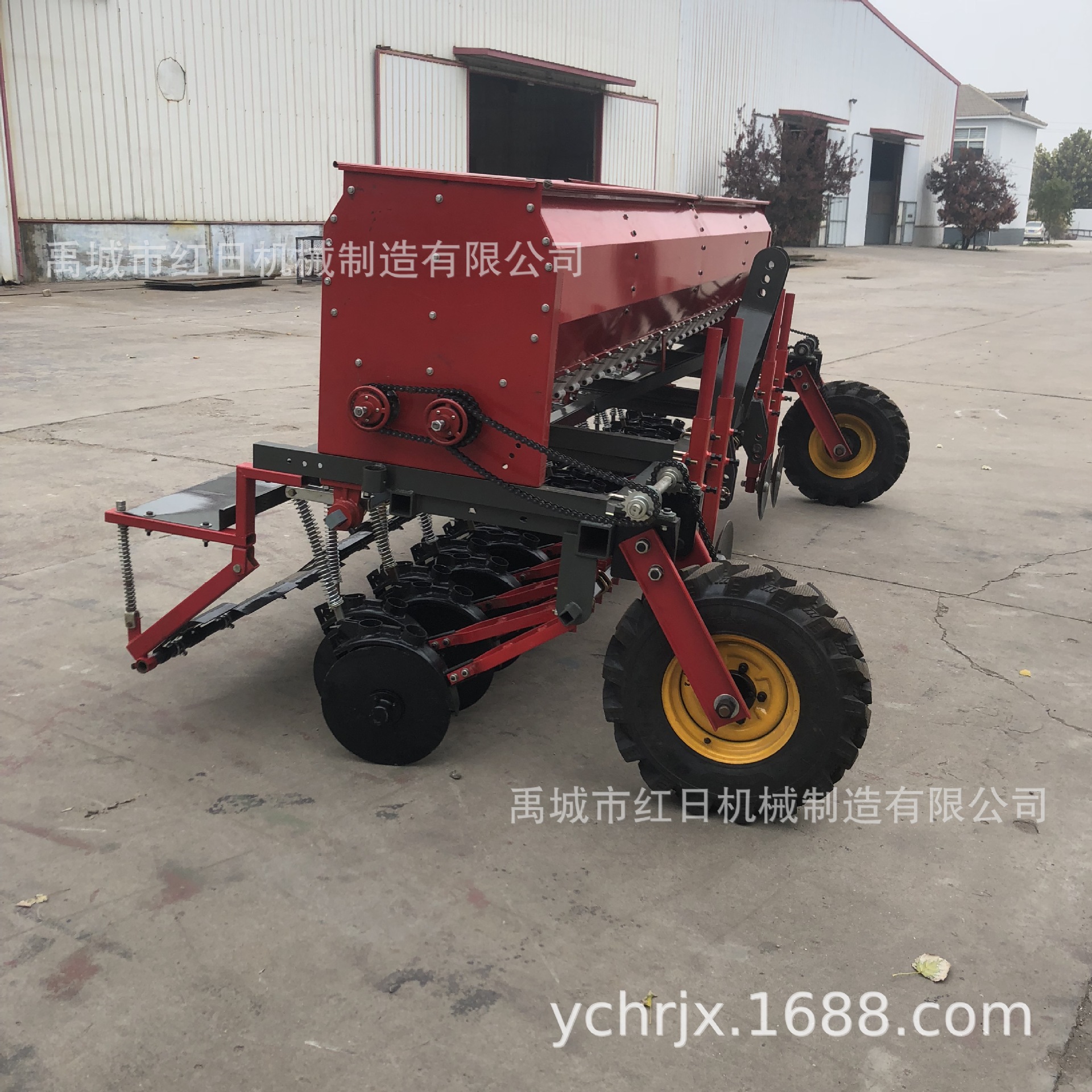 旋耕机配套小麦播种施肥直播机撒播机撒肥器施肥器播种机