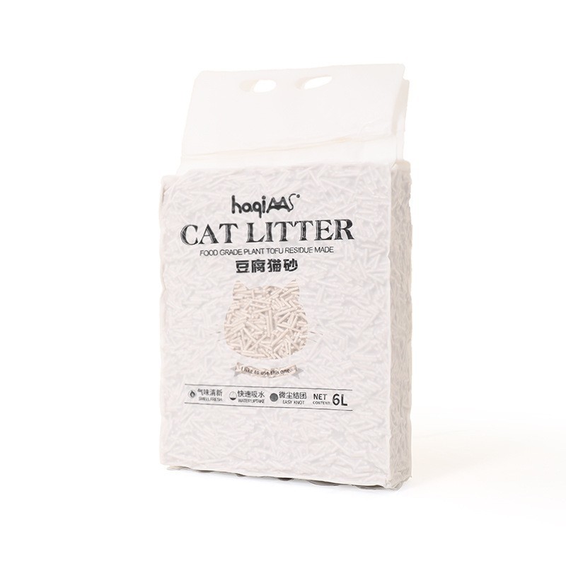 6L polvo desodorizante sabor de té verde absorción de agua aglomerado gato arena especial fábrica de arena de gato al por mayor