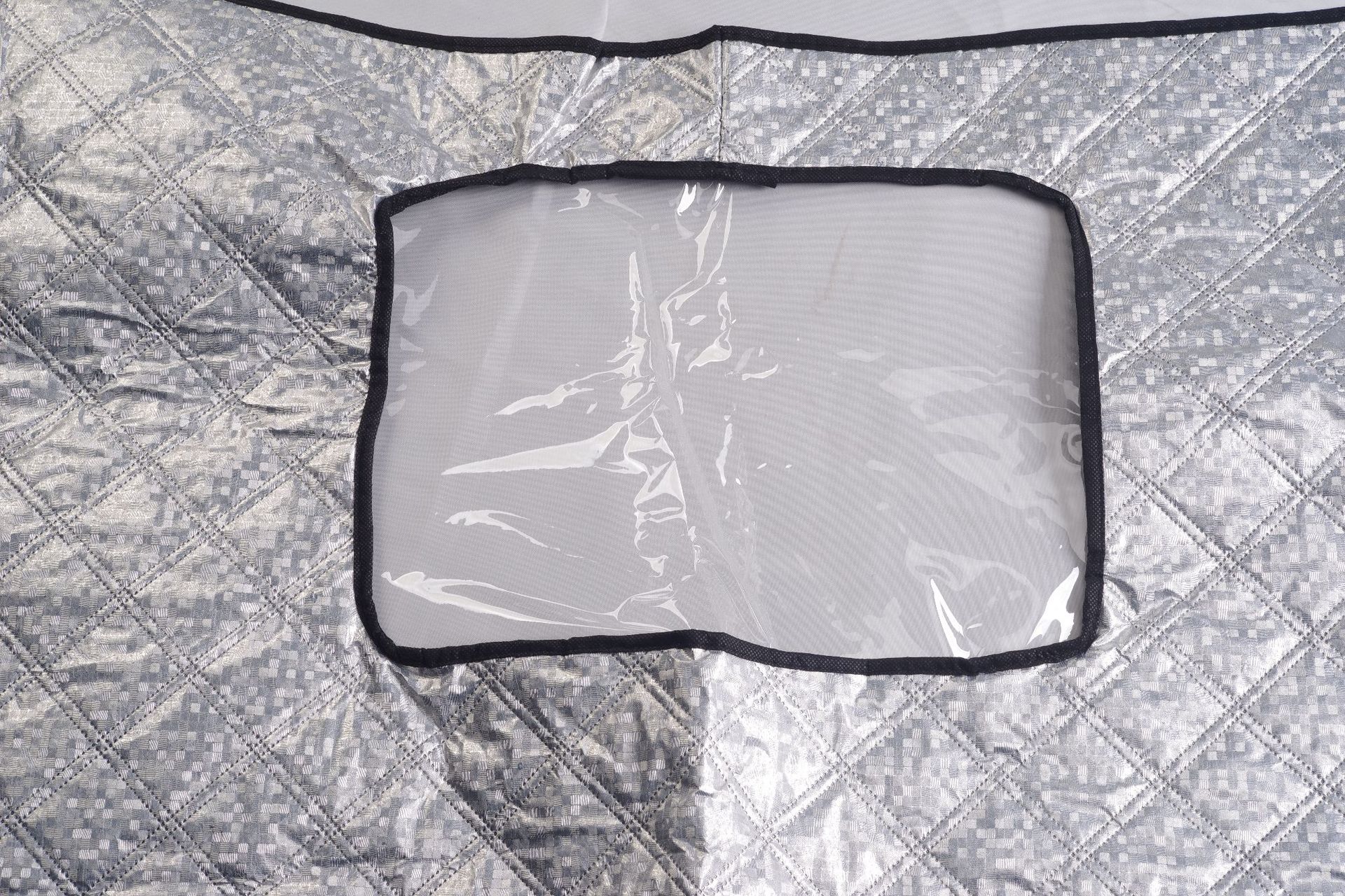 Cross-border window snow shield, front windshield ultrasonic perforated recorder, insulated snow cover, sun protection, thickened car sunshade