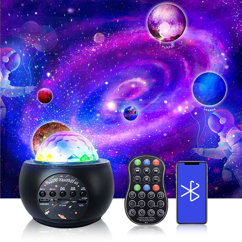 新款星球星空投影灯小夜灯新奇特创意氛围睡眠星光灯投影仪激光灯