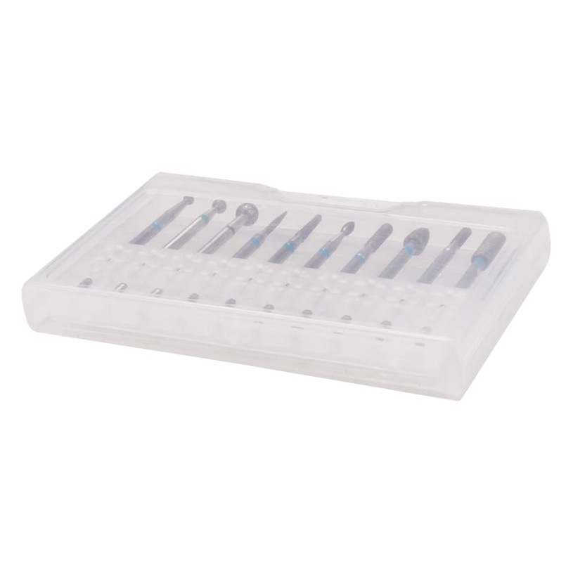 Juego de cabezales de pulido de diamante de acero de tungsteno para manicura transfronteriza, cepillo de cabezal de pulido para eliminar la piel muerta y herramientas de pulido para una superficie lisa.