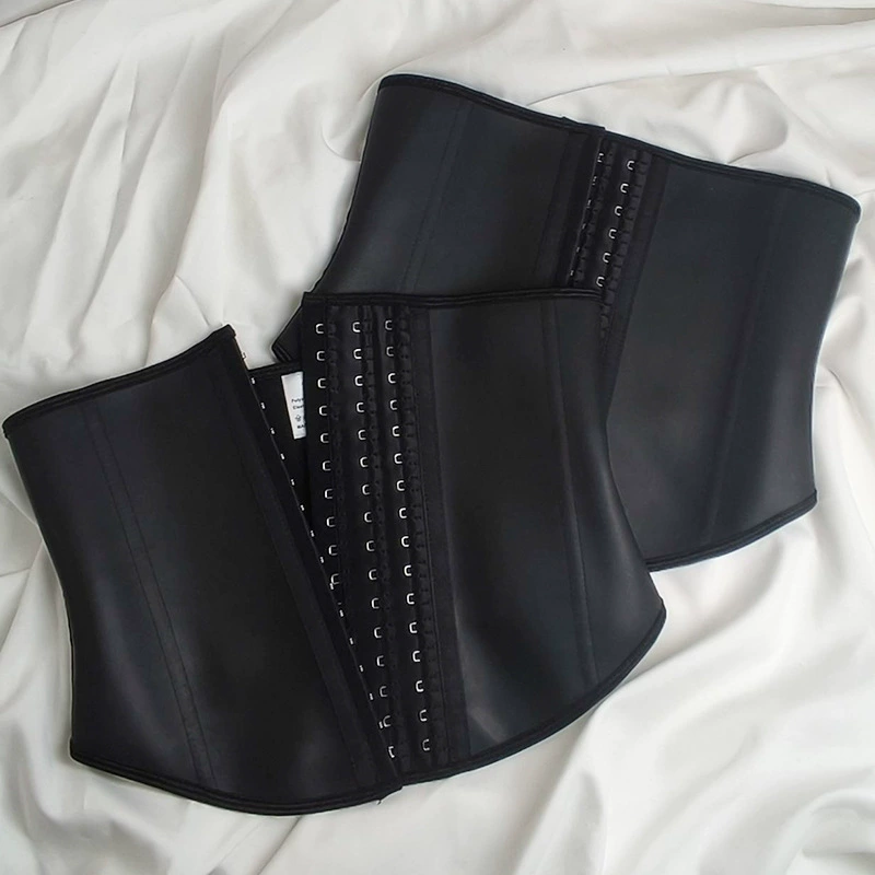 Пояс-тренер WaistTrainer, корсет для талии, латексная формирующая пояс 9 стальных косточек, резиновый корсет для формирования
