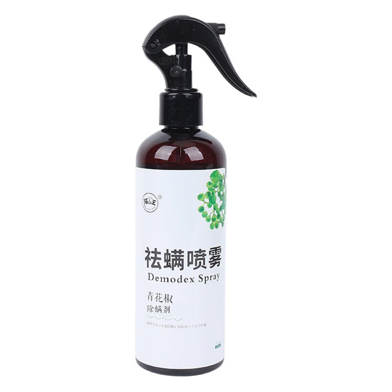 Спрей от клещей с зеленым перцем, спрей-репеллент от клещей для кроватей, средство от клещей без смывания, средство от насекомых, поддерживает дропшиппинг, уничтожает и удаляет клещей.