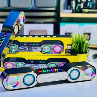 (Cross-border trading), gaming neon mechanical speakers, small laptop, bluetooth
