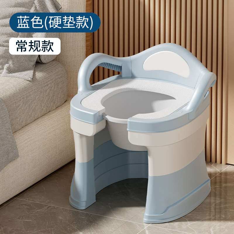 Silla Inodoro Portátil para Baño de PP Antideslizante para Ancianos y Embarazadas image 29