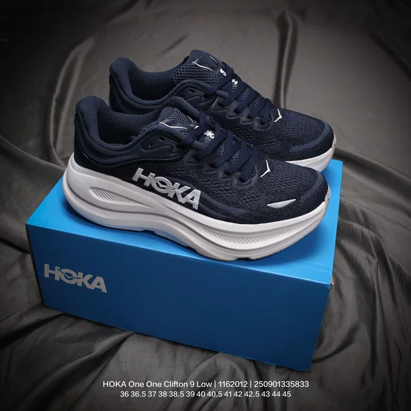 Putian Shoes Cross-Border Hoka One New Summer Bondi 9 Men's and Women's Shoes Large Size Breathable Casual Running Sneakers