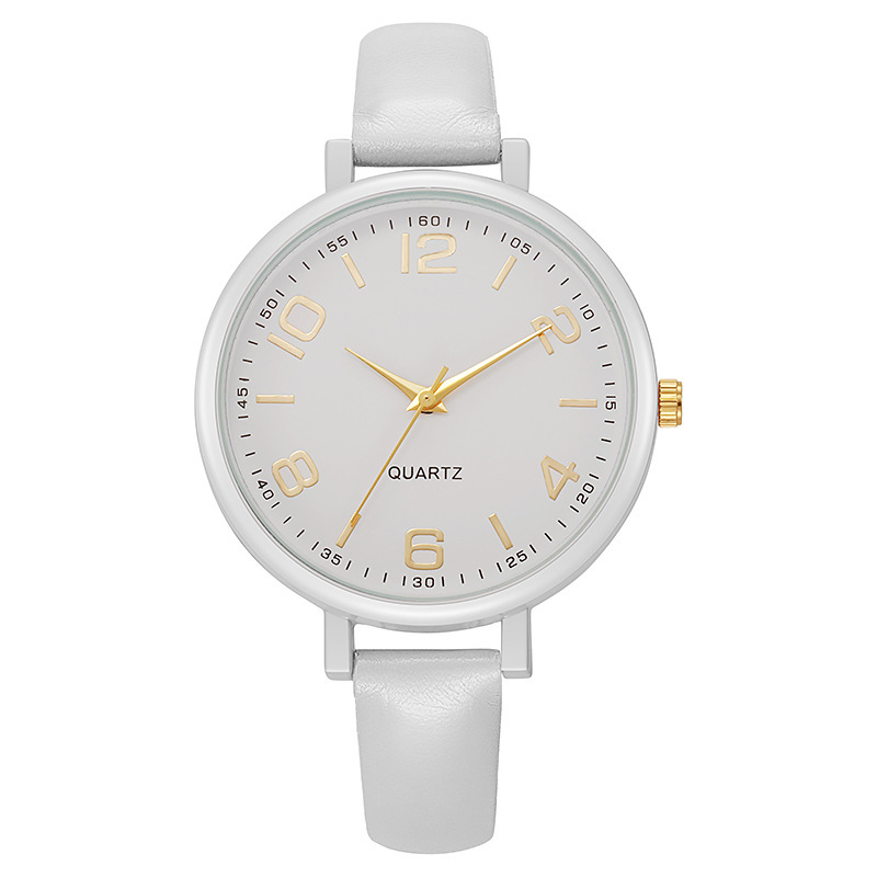 Reloj de cinturón fino para mujer casual retro, elegante, clásico, sentido digital, temperamento de nicho, reloj de cuarzo para estudiantes