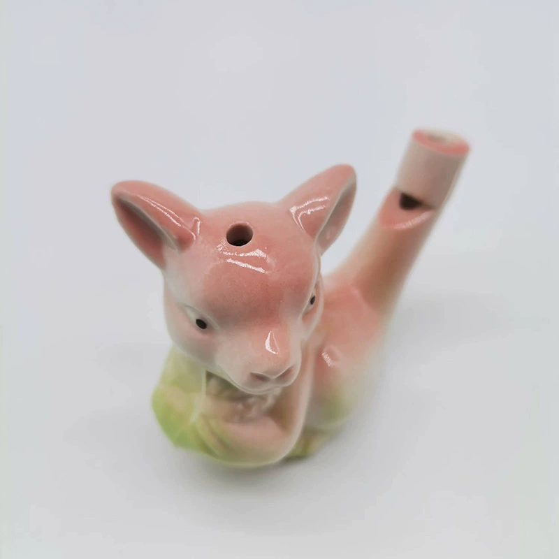 Ceramic Whistle Bird with Lanyard Music Whistle Ceramic Water Bird Scenic Stand Hot Selling Kindergarten Gifts
