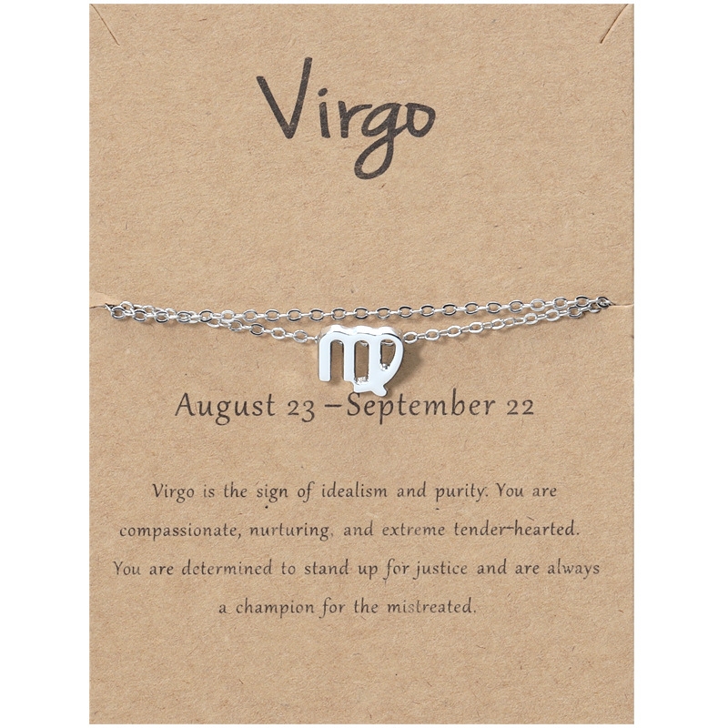 10g Weight Anklet Classification 1 Piece Quantity Wedding, Daily Occasion Alloy Material Constellation Pattern Women's Gender Simple Style Style Wholesale Jewelry Simple Style Constellation Alloy Anklet 1