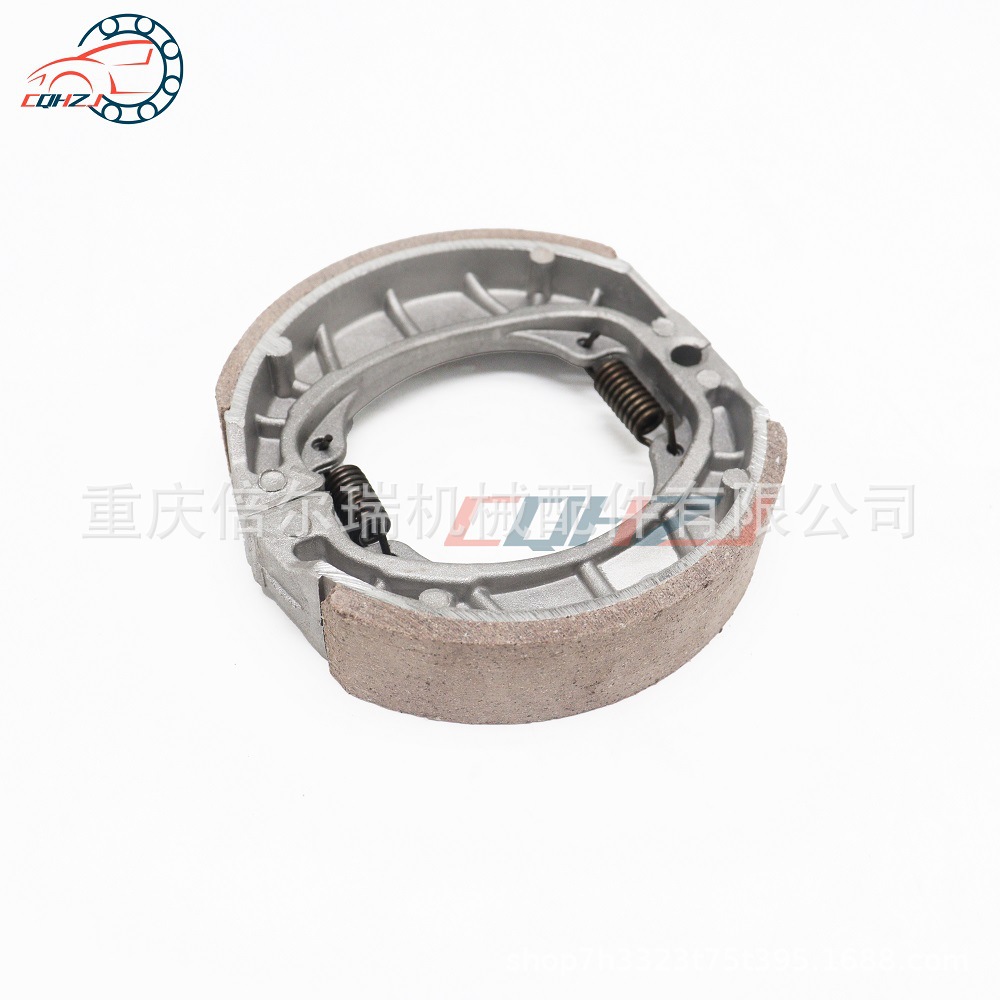 CG125 alta calidad motocicleta freno zapata freno de goma de freno placa de freno de goma resistente al desgaste durable