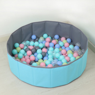 Ocean Foreign Ball Pool Children's Home Foldableing Ball Pool Toy Indoor Fence Baby Wave Ball Game Colorful Ball