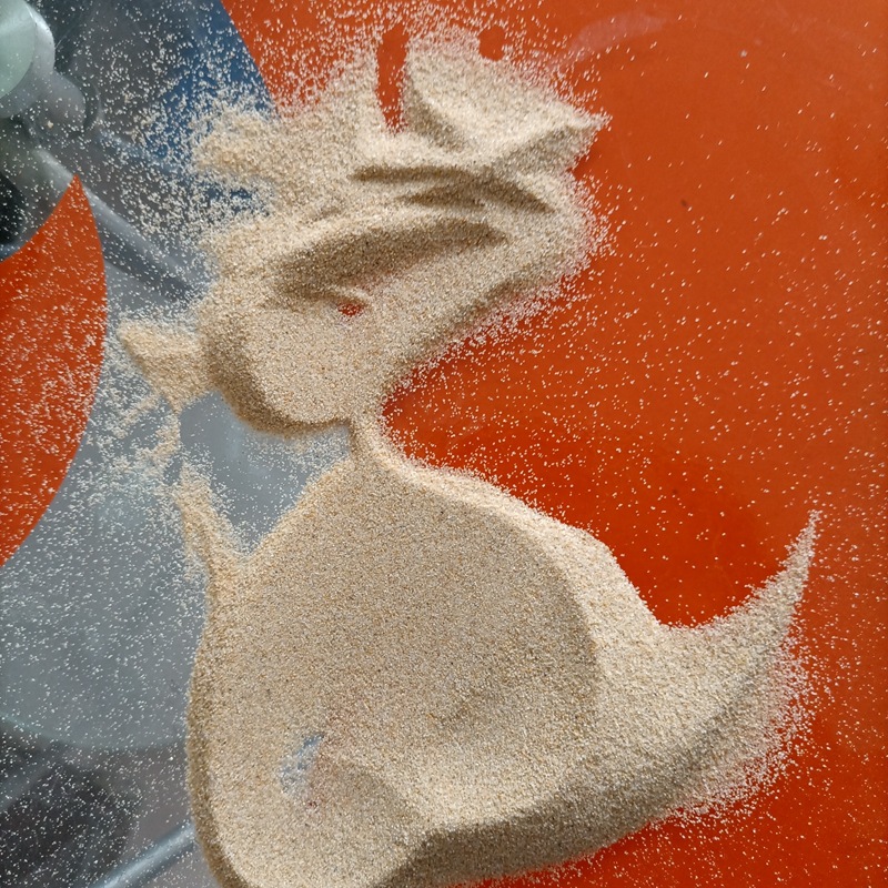 黄细沙烘干石英砂淄博40-80目吸油污砂消防箱防汛用