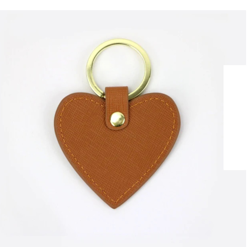 15g Weight Bag Pendant, Keychain Classification 1 Piece Quantity Wedding, Graduation Occasion Pu Leather Material Heart Shape Pattern Unisex Gender Elegant, Lady, Simple Style Style Elegant Lady Simple Style Heart Shape Pu Leather Unisex Bag Pendant Keychain 5