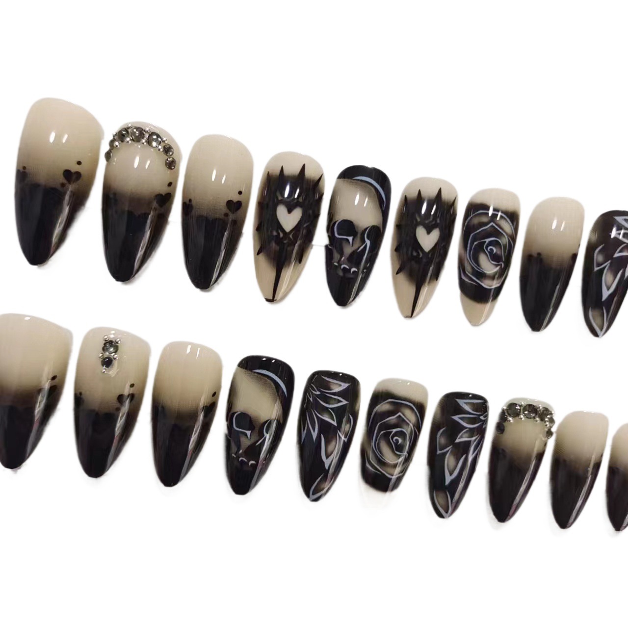 Wear Jia Wansheng Skull Pointed Long