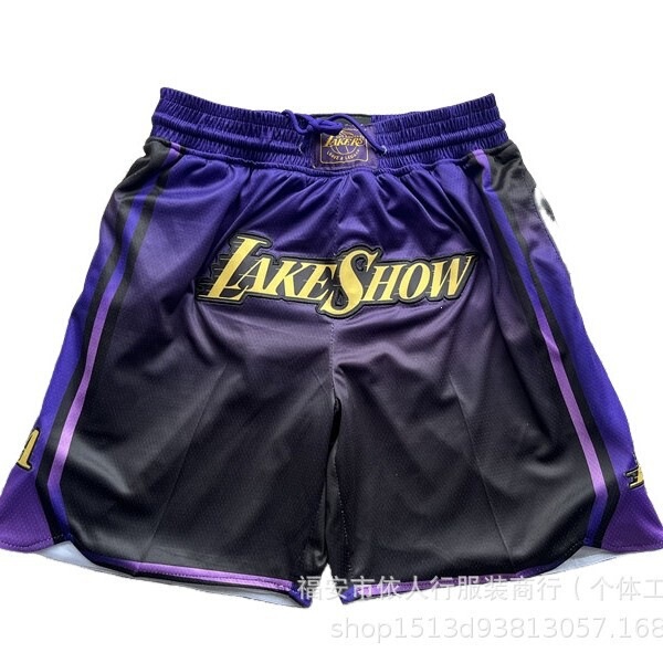 Wholesale Basketball Shorts from Europe and America: Lakers, Spurs, Timberwolves, Celtics, Mavericks, Nets, Magic, Suns Pocket Shorts