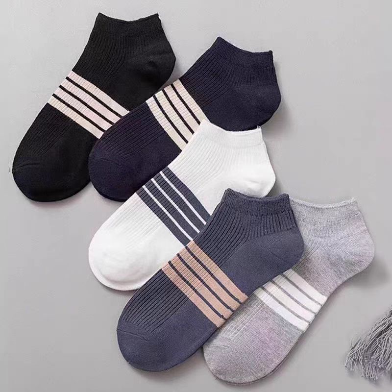 Special Wholesale//Socks Men's Socks Men's Socks Summer Thin Short-Tube Sports Deodorant Shallow Mouth Four-Season Boat Socks