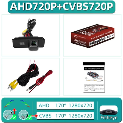 Suitable for Volkswagen Magotan reversing Vehicle camera - ahd720pcvbs-double-cut-volkswagen-magotan-integrated