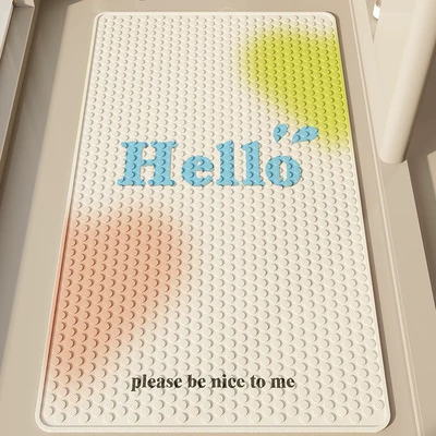 Simple Household Shower Mat, Children's – Avtomobil döşəmə paspasları