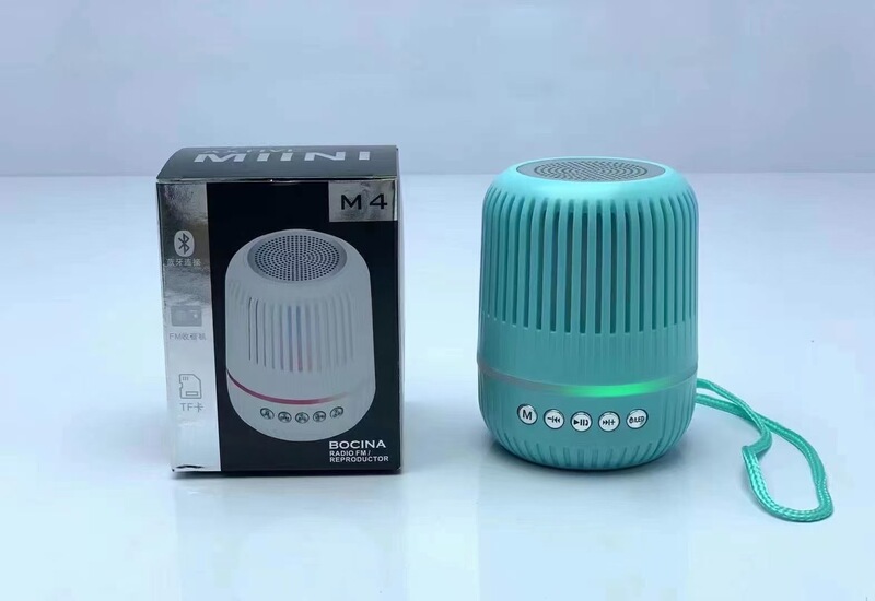 M4ミニスマートBluetoothスピーカー、低音重視、家庭用、屋外用、ポータブル、ワイヤレス小型スピーカー、ミニBluetoothスピーカー|undefined
