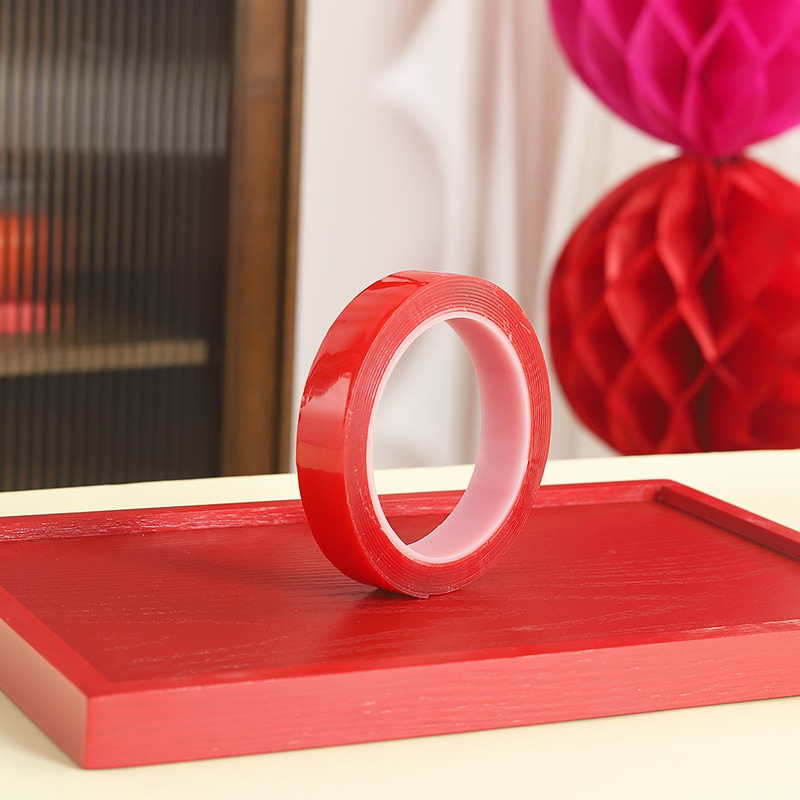 Pegatinas adhesivas sin costuras en forma de xi globo diseño de cumpleaños decoración de la habitación de la boda no hace daño a la pared transparente adhesivo de doble cara suministros de la boda