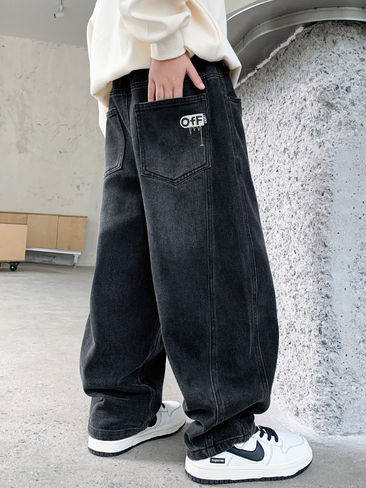 Autumn jeans for boys