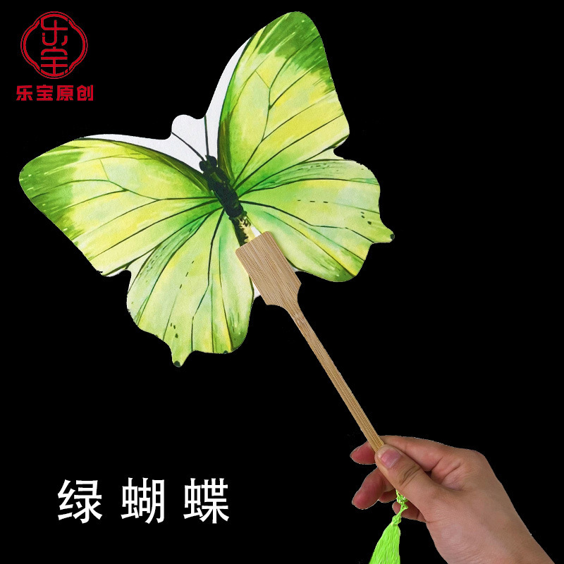 蓮団扇、古扇、書道創作扇、白漆扇、ライスペーパー増粘蓮扇、中国画創作扇|undefined