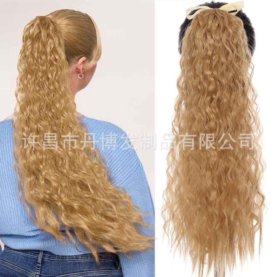 55CM corrugado rollo-103 oro oscuro