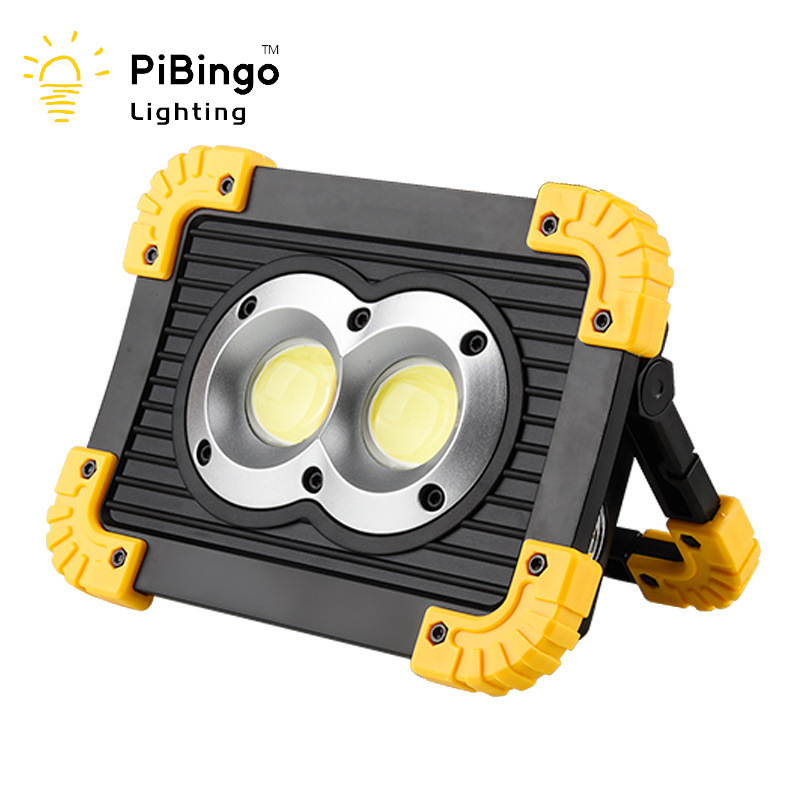 Spotlight Outdoor Cobled Floodlight Aa5 No. 5 Dry Battery Floodlight Mobile Construction Site Light Inspection Light Portable