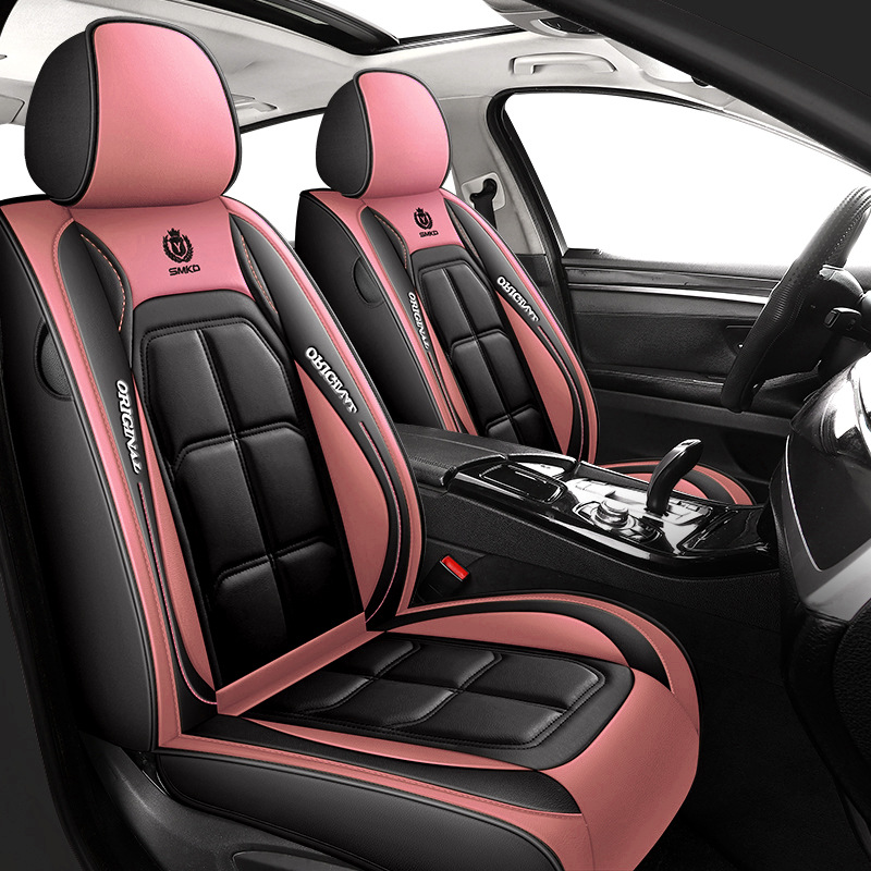 Cross-Border Foreign Trade Amazon All-Inclusive Seat Cover Full Leather Abs Car Seat Cushion Main and Passenger Seat Cover Four-Season Universal Cushion