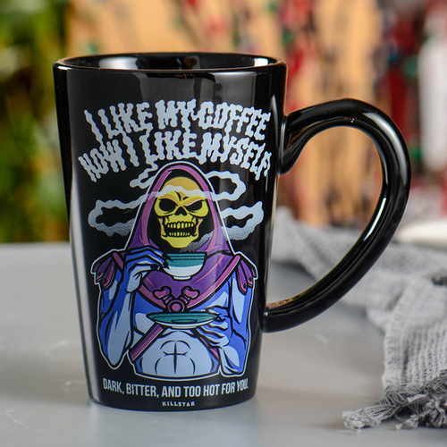 Halloween lucky cat mug for girls, cute creative ceramic cup, home water cup, office mugs