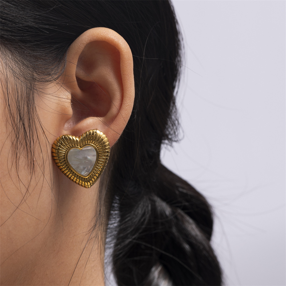 TAINA Omei INS viento red joyería 18k oro acero inoxidable incrustado anillo de zircón anillo de dama superior