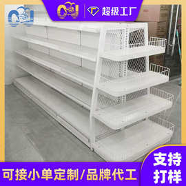 零食货架厂家定制超市货架展示架单面双面多层透明组装赵一鸣货架