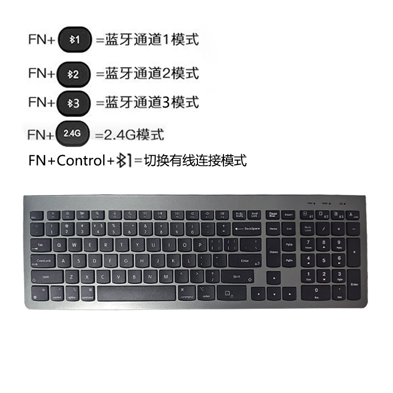 Mac, клавиатура, совместимый планшет, бесшумный ноутбук, Bluetooth, 4G