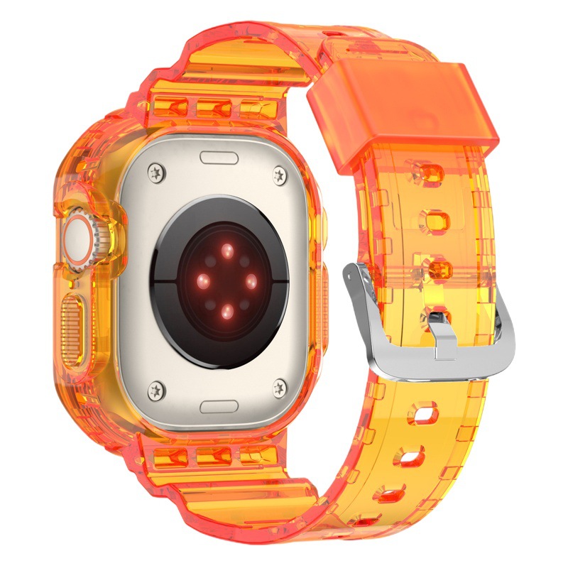 Adecuado para Apple 7 8 generaciones Iwatch correa de reloj Apple reloj todo en uno correa de reloj TPU Apple S10