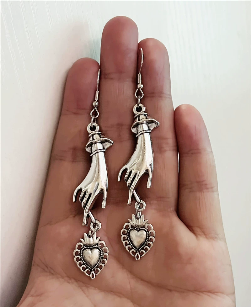 (Cross-border trading), creative retro earrings handmade