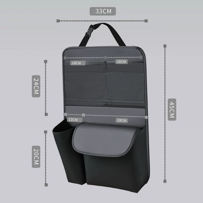 Seat Back Hanging Bag Anti-Kick — Chair back anti-kick pad - simple-style-4533