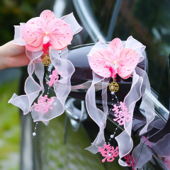 結婚式の高級感のあるバックミラーのカラーバンドの副チームのドアの取っ手の配置