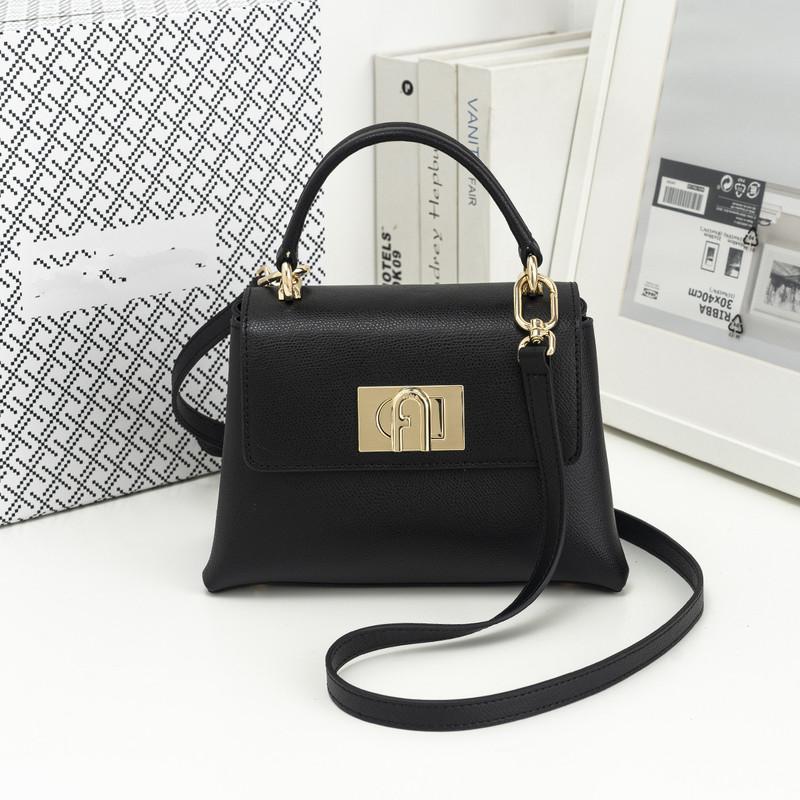 F Home New 1927 Fashion Cowhide Commuter Mini Bag Women's Shoulder Portable Crossbody All-match Women's Bag