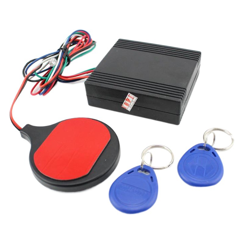 Suministro directo de fábrica de la motocicleta Tarjeta de Identificación de inducción invisible cerradura oculta dispositivo antirrobo inteligente IC Tarjeta de inducción Modificación de bloqueo oculto