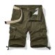 2022 Cross-Border Spring and Summer Casual Cargo Shorts Thin Cargo 5-Point Pants Export Men's Casual Shorts