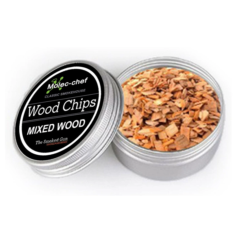 Амазонка Горячий коктейль виски Копченая древесная опилка Разнообразие Копченая древесная опилка алюминиевая коробка