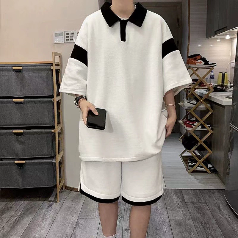 Летняя дышащая comfortable ткань? set? polo? мужской стиль